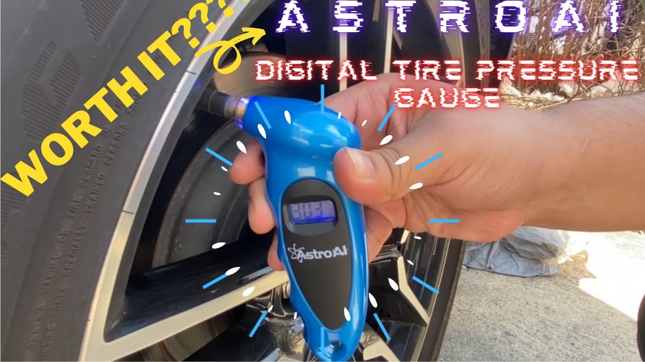 How to use Tire Pressure Gauge | AstroAI Digital Pressure Gauge (Product Review)