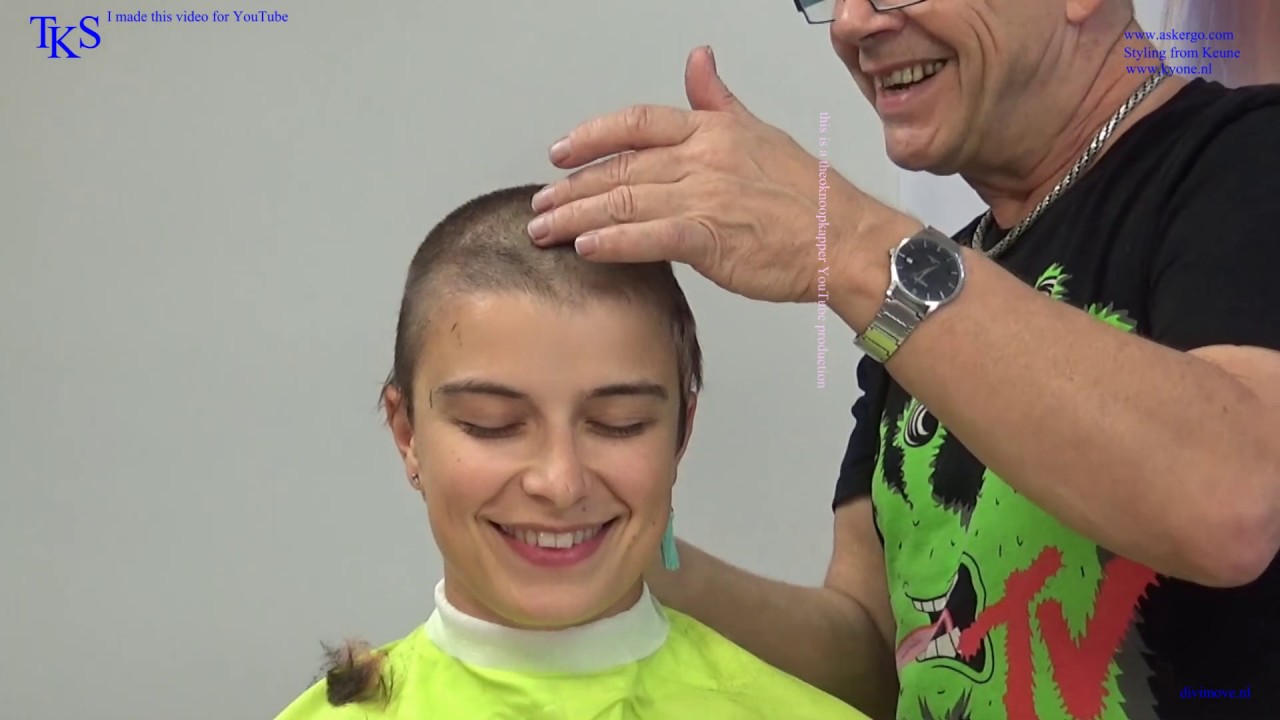 I love my short hair* Cut it with a Clipper, Tattoo and Color it* Finja tutorial by TKS