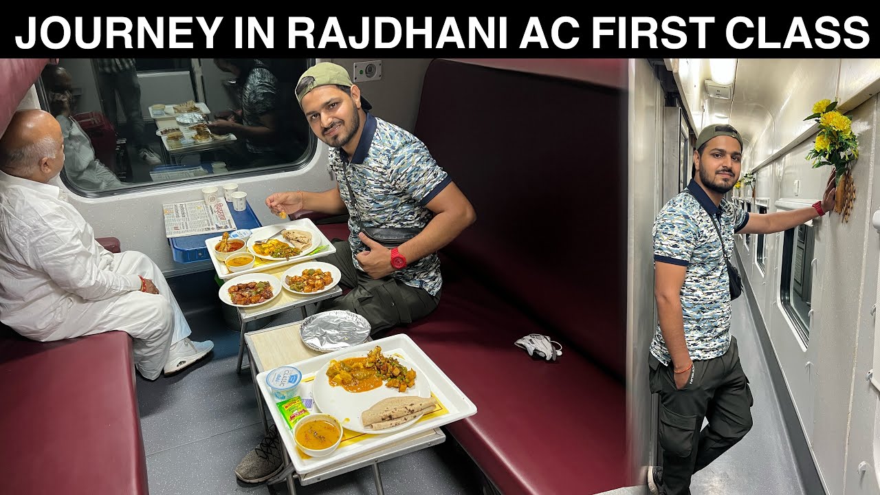 AC First Class Journey In CR Rajdhani Express