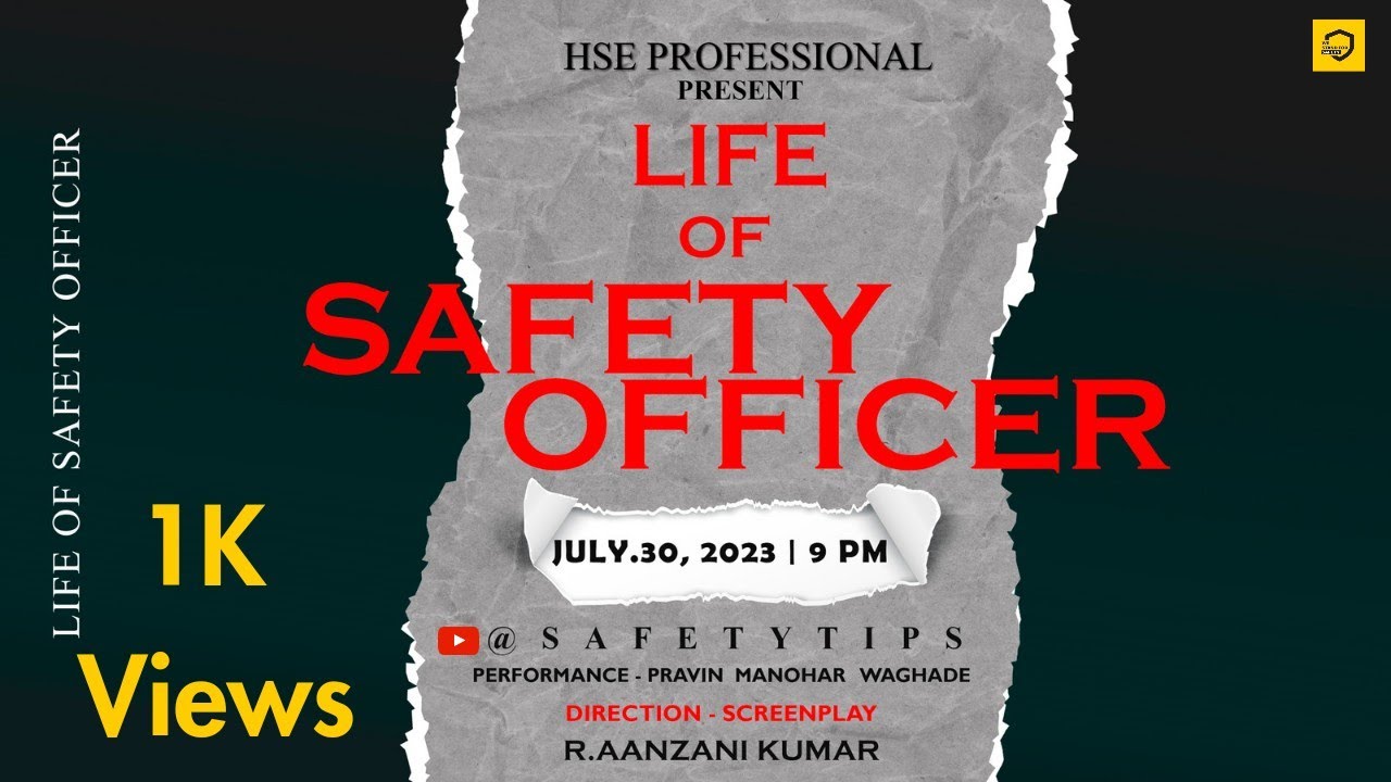 SHORT FILM - LIFE OF SAFETY OFFICER. #safety #officer #hse