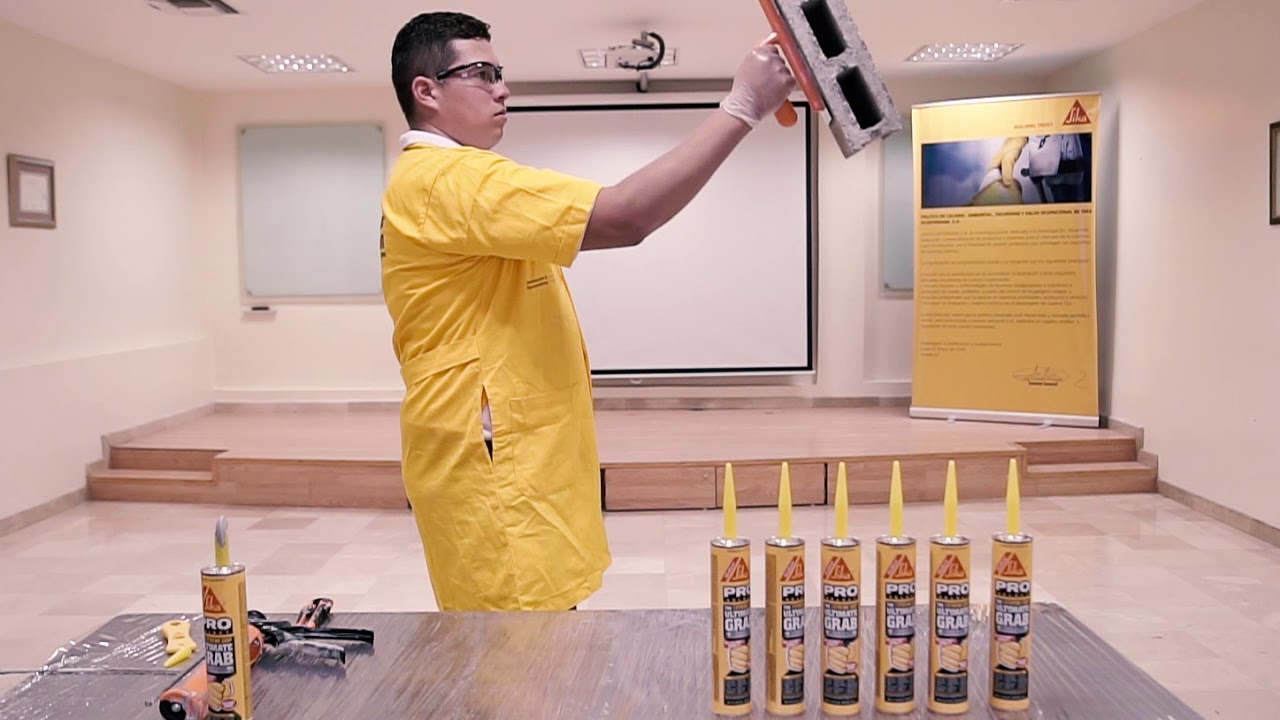 Pega ultra resistente para construcción - Sika Ultimate Grab