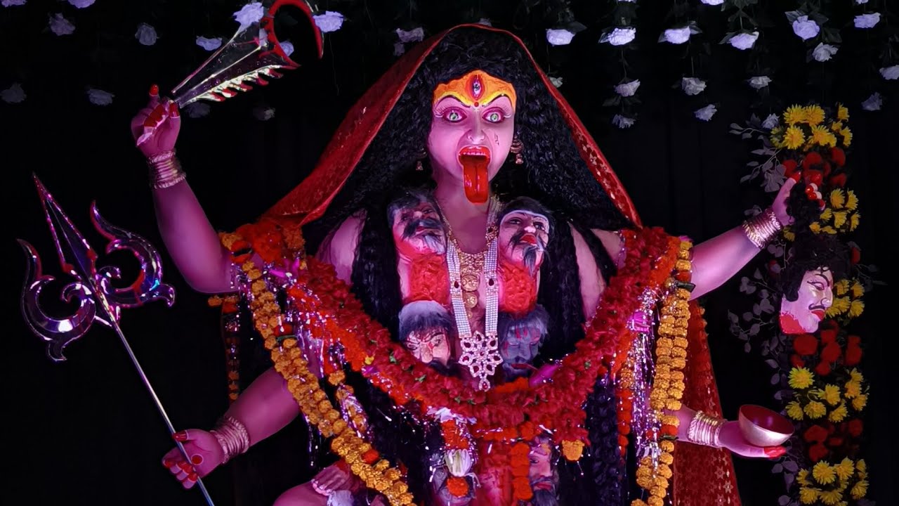  पड़ाव महाकाली शरद पूर्णिमा रात काली विसर्जन चल समारोह #viralvideo #navratrispecial #hindufestival