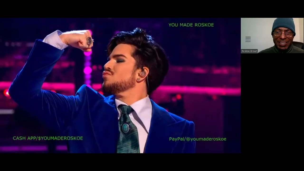Adam Lambert - Superpower (Live) Reaction #adamlambert #music