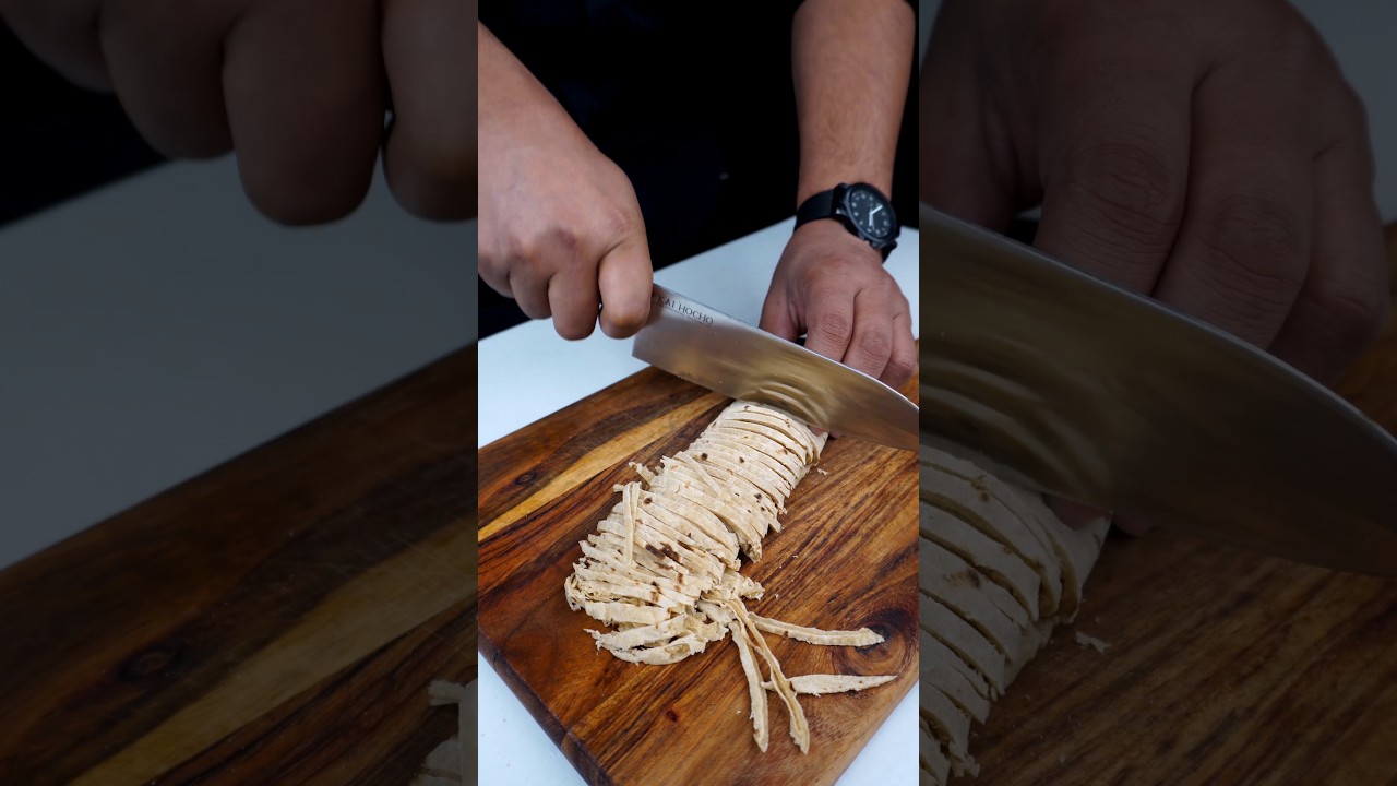 Leftover Roti Snacks Recipe Asmr #shorts