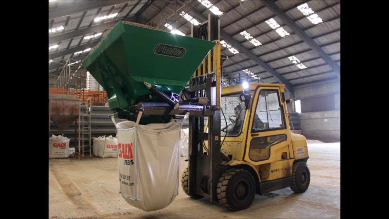 ProDig - Forklift Bag Filler Bucket