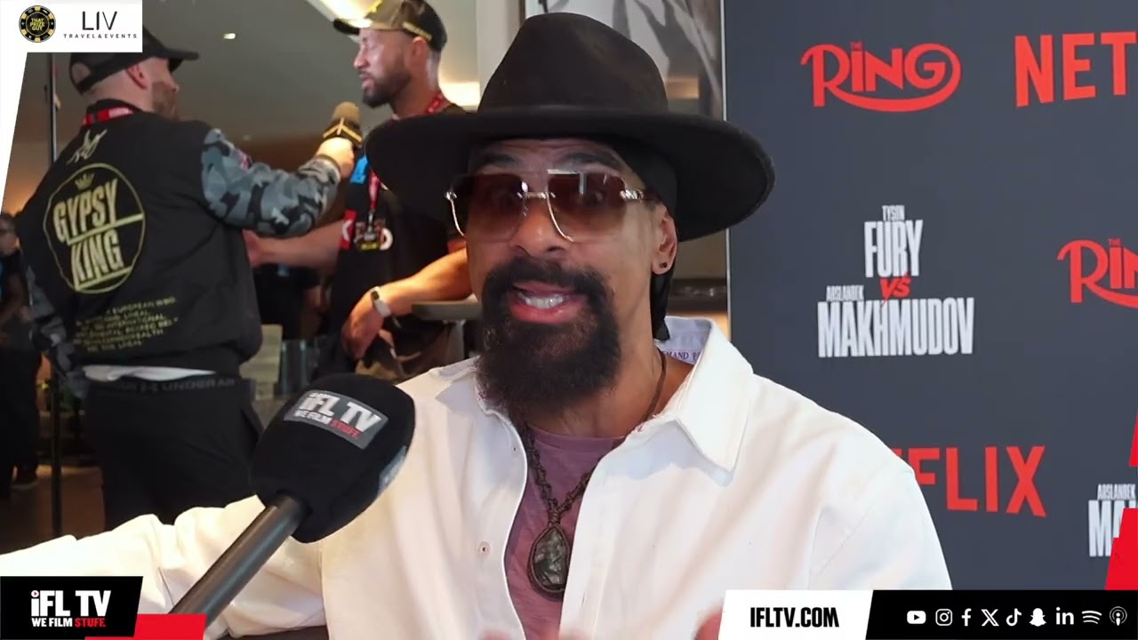 &lsquo;ARE YOU F****** SERIOUS?&rsquo; - DAVID HAYE SLAMS REPORTER ON AJ-FURY & SHUTS DOWN CONOR BENN TALK