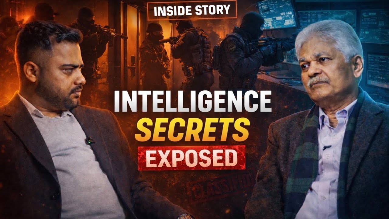 Ex-IB Officer Yashovardhan Jha Azad EXPOSES Intelligence Secrets | RAW, Kashmir, PoK & Naxal War
