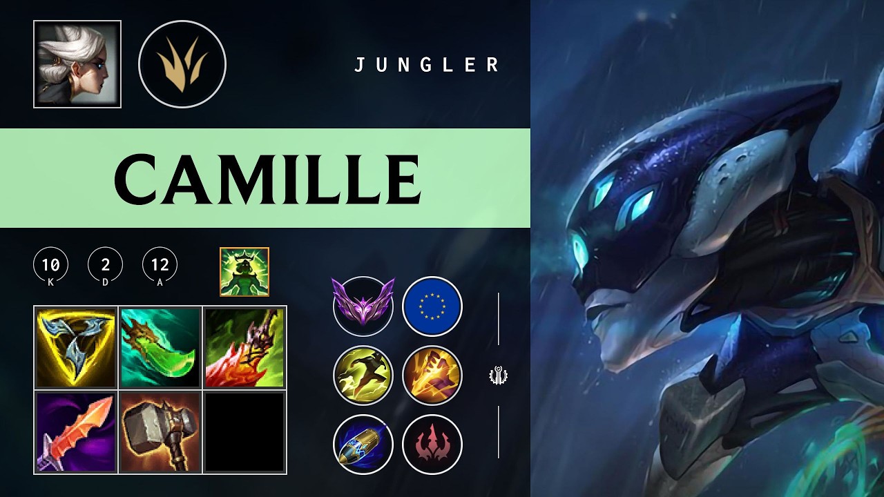 Камилла в джунглях против Брайар - EUW Master Patch 26.07