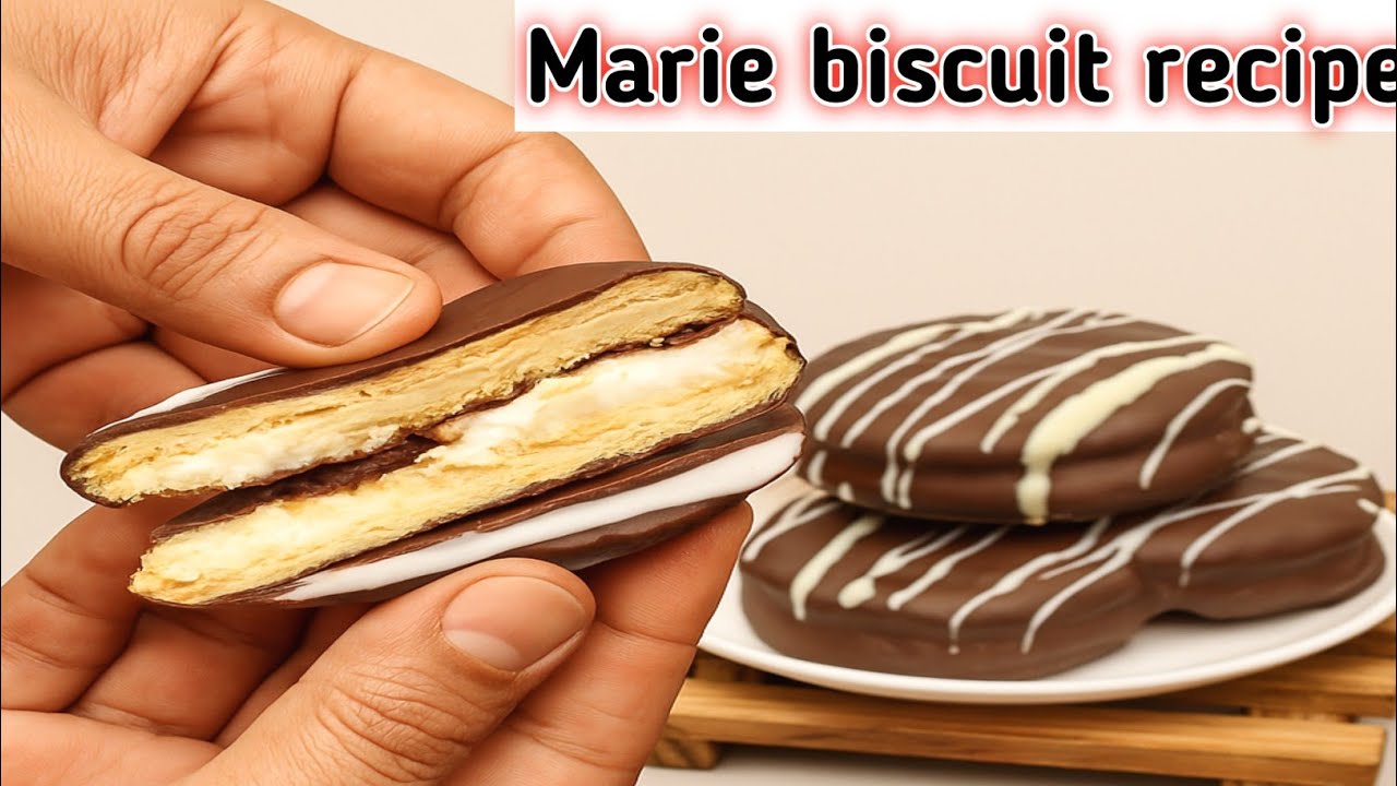 No Bake Marie Biscuit Choco Pie | Simple & Budget Friendly Dessert