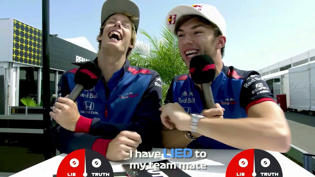 f1 drivers laughing for 5 minutes straight