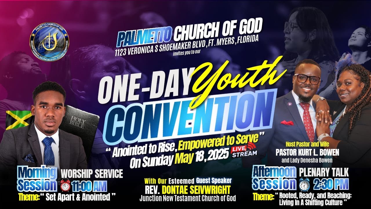 YOUTH CONVENTION | PLENARY - Q&A SESSION | REV. DONTAE SEIVWRIGHT | | MAY 18, 2025