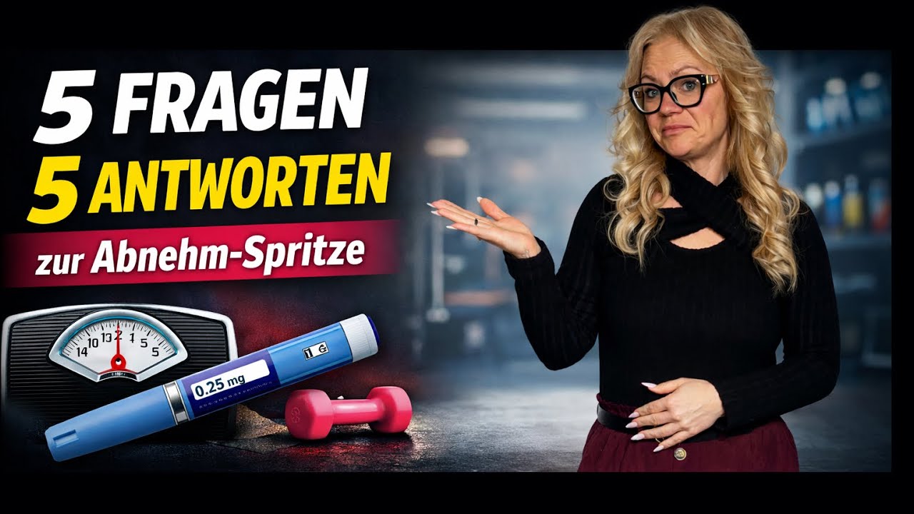 Stillstand trotz Abnehmspritze? DAS passiert wirklich im Körper | Mounjaro, Food Noise, Muskelaufbau