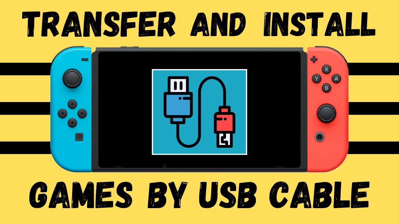 How To Install NSP Files By USB Cable From PC Directly To The Nintendo Switch