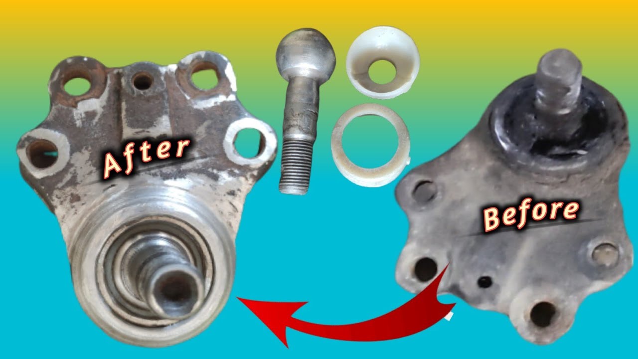 Amazing Restoration Toyota Hiace Upper Ball Joint Repairing By( Mughal Auto engineering ) #video