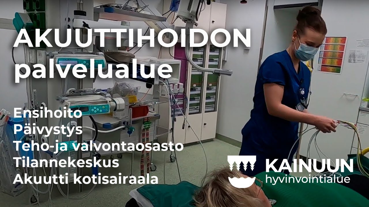Kainuun hyvinvointialue - Akuuttihoidon palvelualue 2024