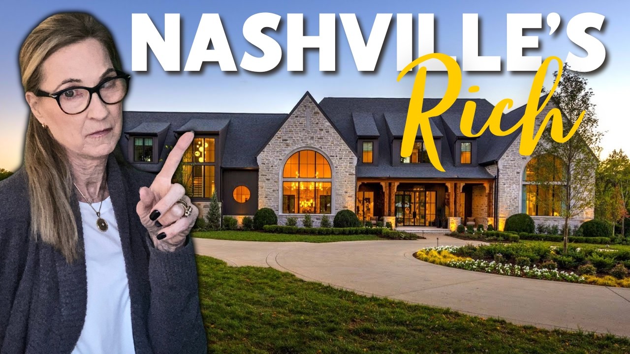 Where Do NASHVILLE Tennessee Ultra WEALTHY Live? | Nashville's Most EXPENSIVE Zip Codes!!