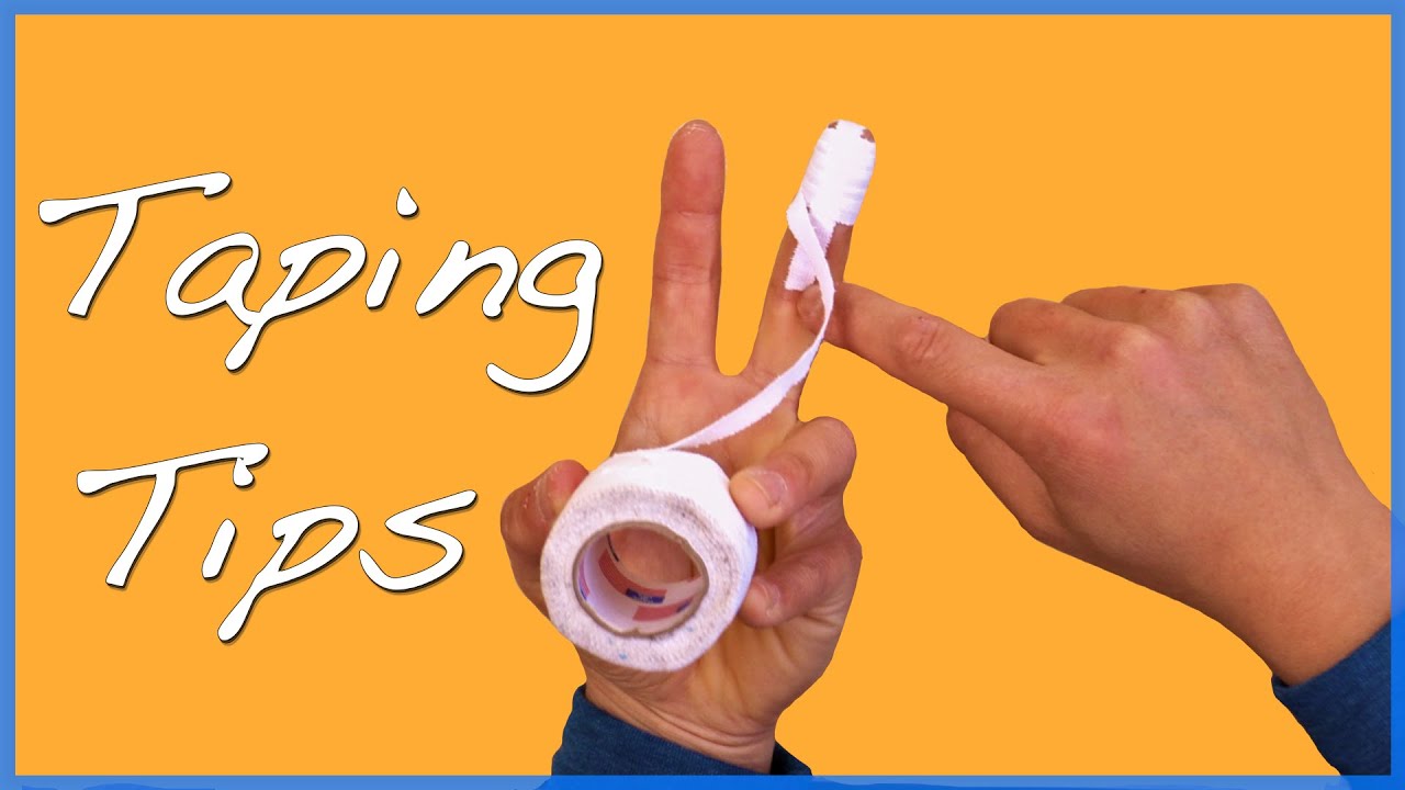 Taping Fingers for Climbing