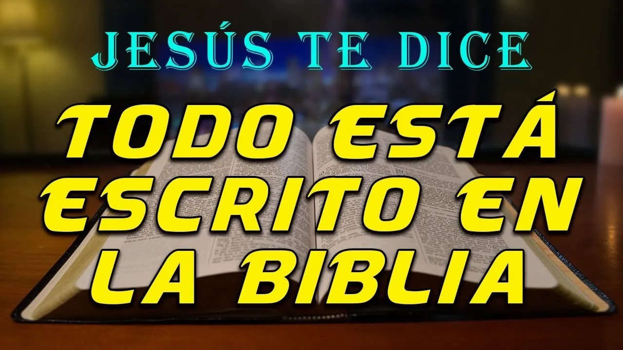 Todo está escrito en la biblia (Dios Es Fiel)