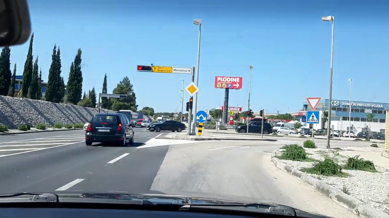 Cesta do Chorvatska autem , příjezd do milovaného Šibeníku