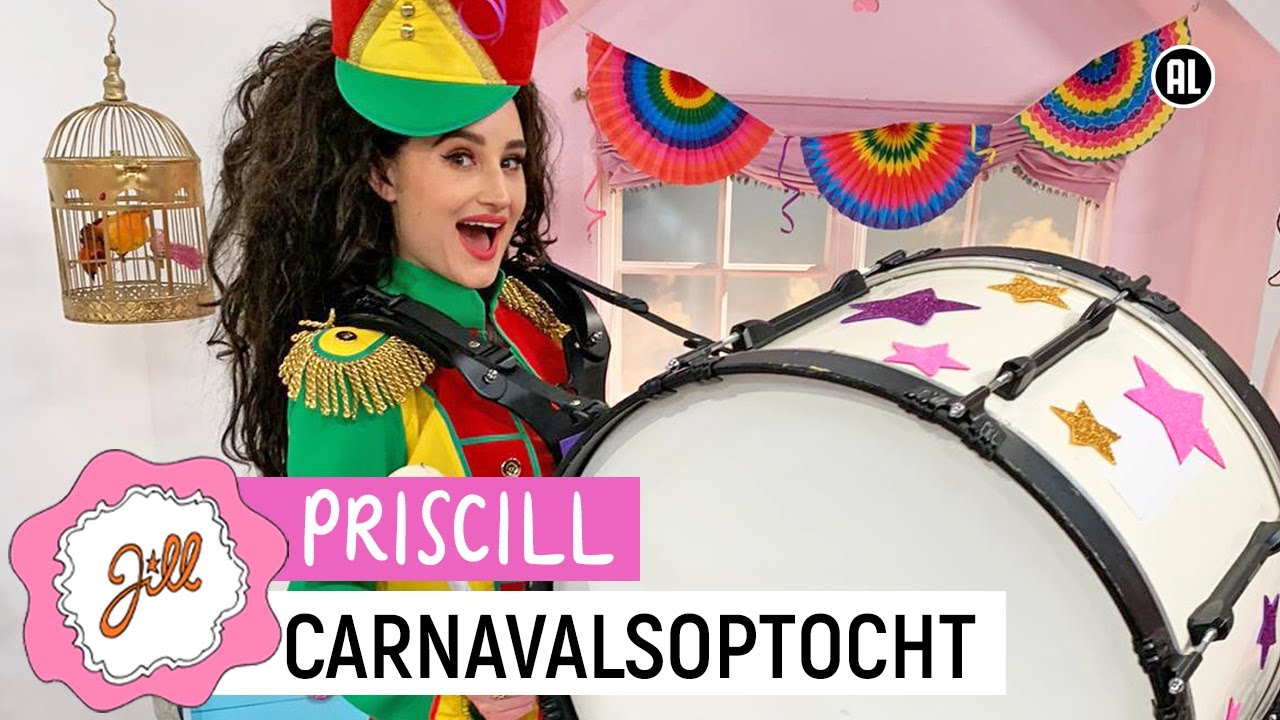 Pricill loopt mee in de carnavalsoptocht - Pricill | Jill
