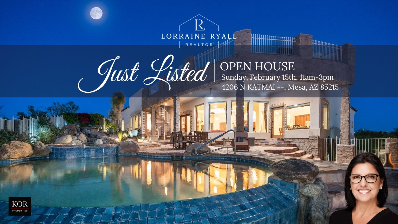 Million-dollar Views and Timeless Santa Fe Architecture For Sale in Red Mountain Ranch - Mesa AZ