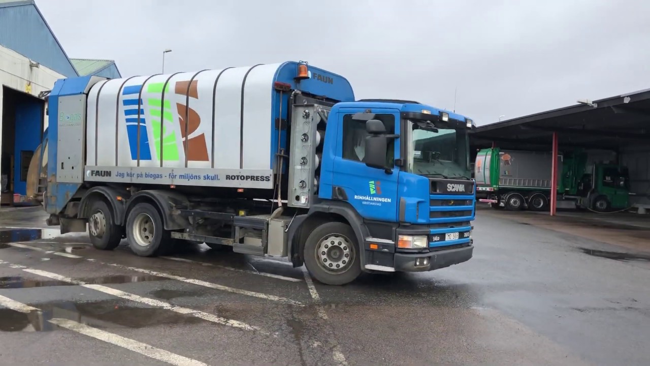 Köp Scania sopbil med rotopress på klaravik.se