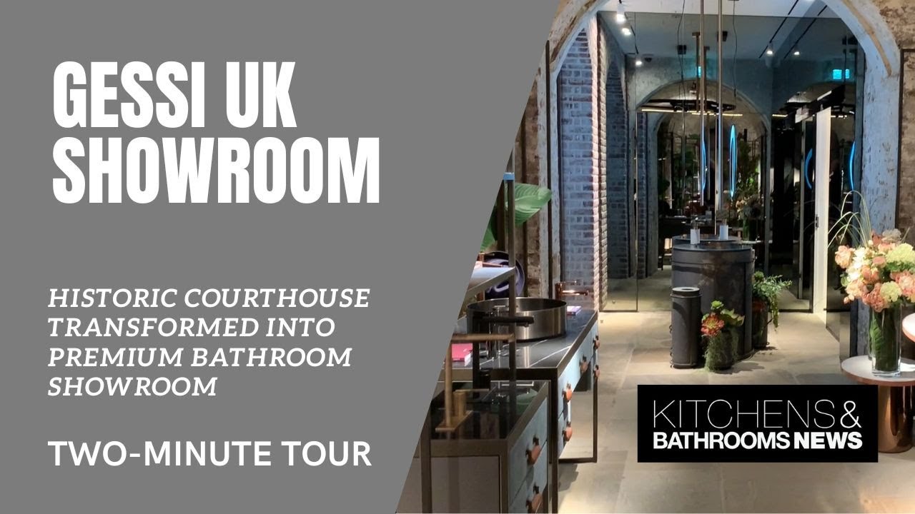 Two-minute tour: Gessi UK showroom in historic courthouse
