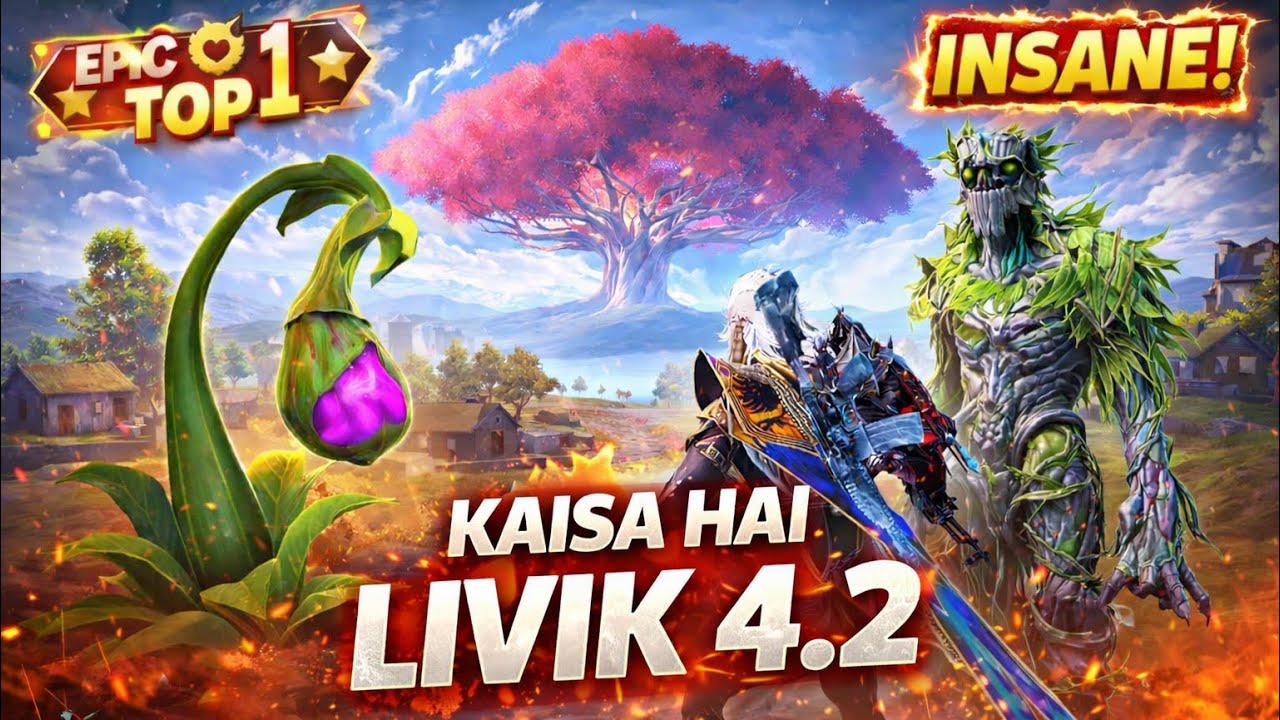 Kaisa hai livik 4.2 | Pubg new update 4.2 | livik new update gameplay | Pubg mobile 4.2 update