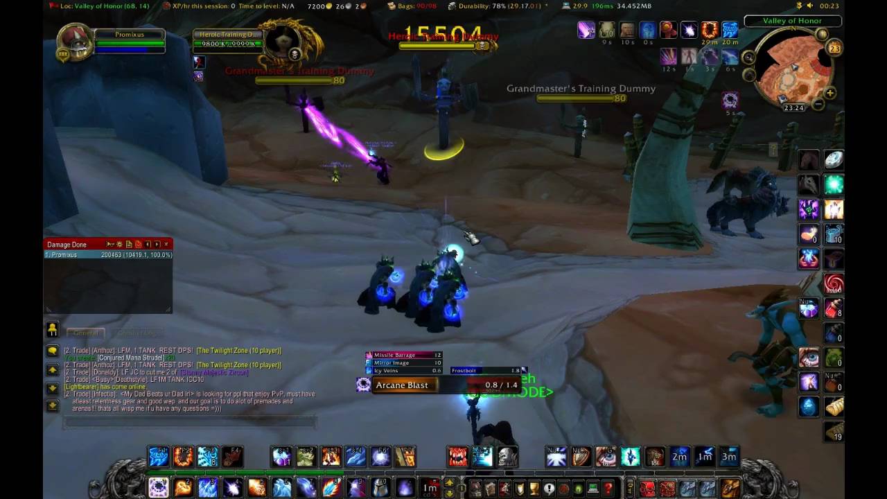 Arcane Mage Burst