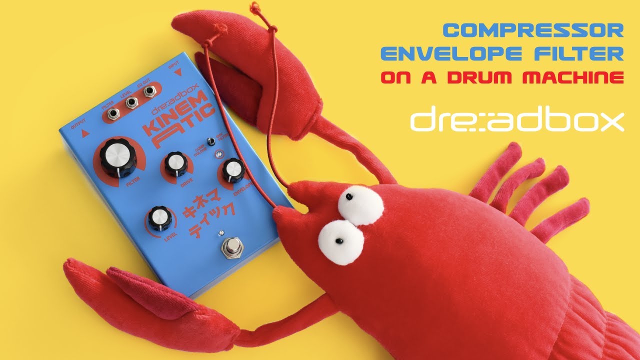 Dreadbox KINEMATIC / Analog Compressor - Filter (on drum machine)