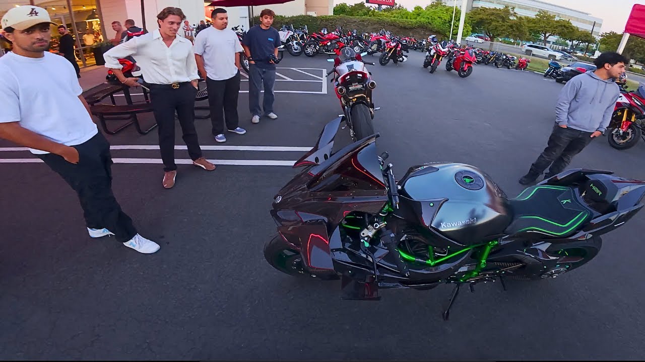 H2R разбил мотоцикл на соревнованиях Ducati