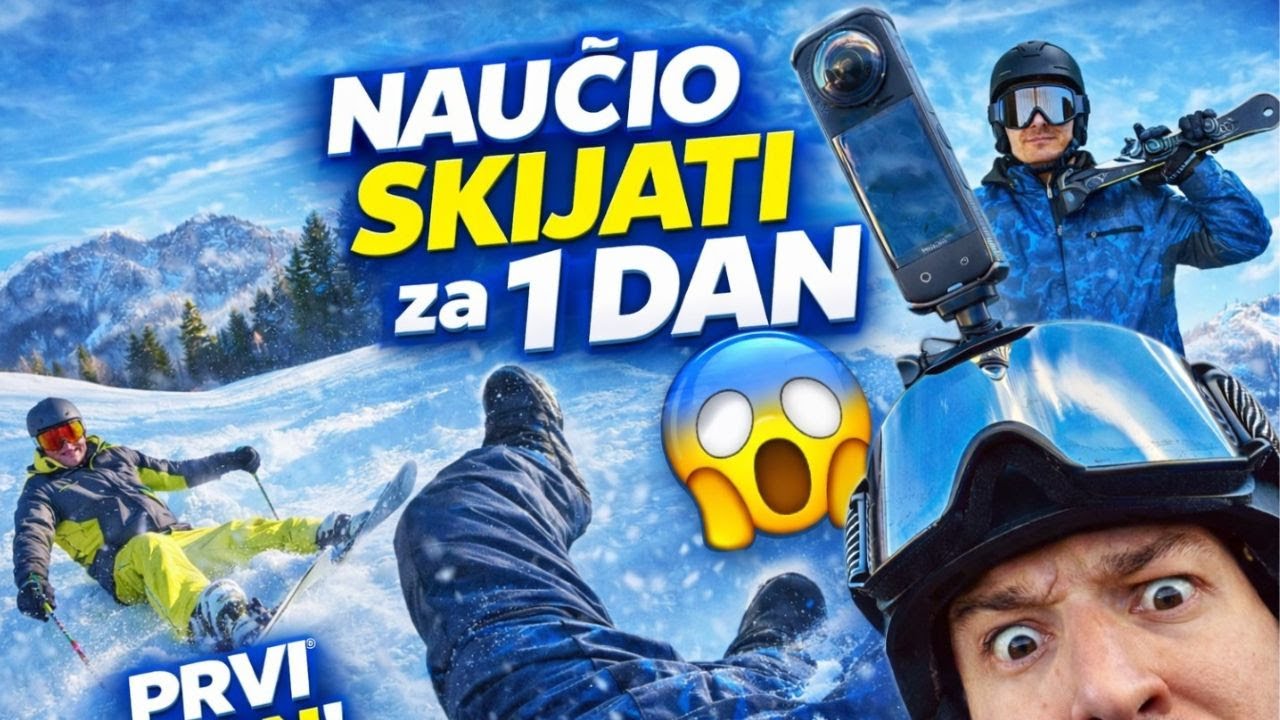 NASSFELD-Prvi Dan Na Skijanju – naravno OPASNO  sam pao 😂⛷️Skijanje u Austriji-Nassfeld 