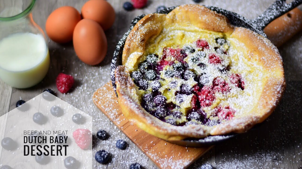 Dutch Baby  Dessert vom Grill