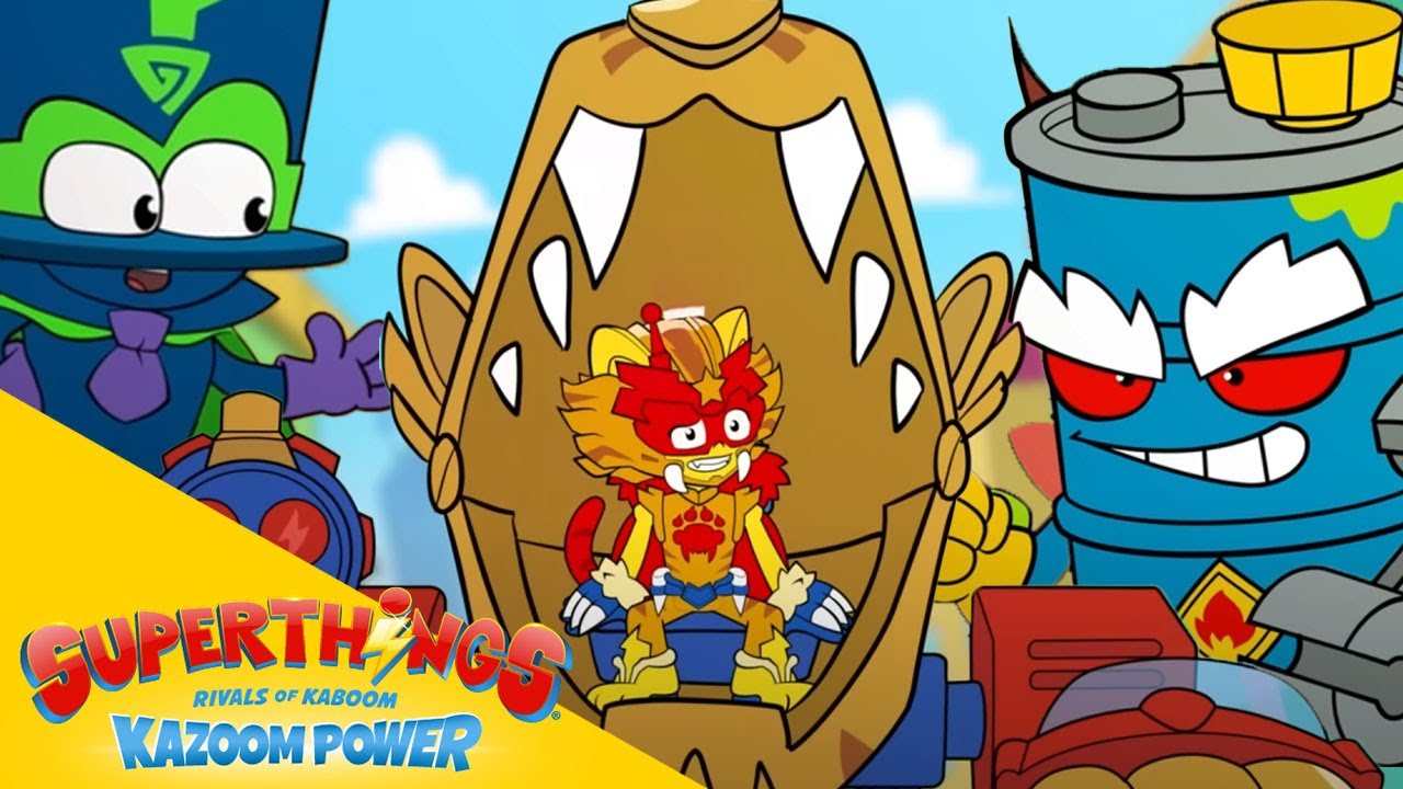Pelea de titanes 💥  SUPERTHINGS⚡ DIBUJOS para NI&Ntilde;OS | Dibujosde Superh&eacute;roes #Programadeacci&oacute;n