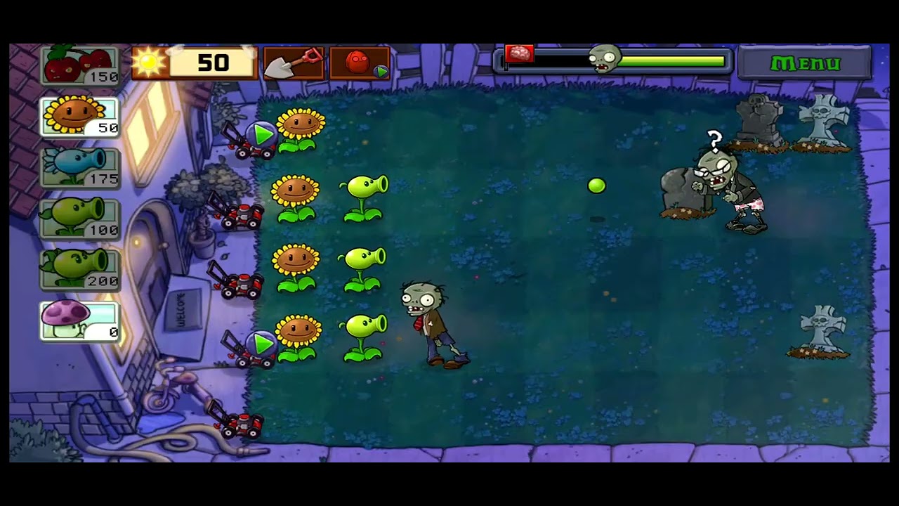 PVZ FUSION | LEVEL1