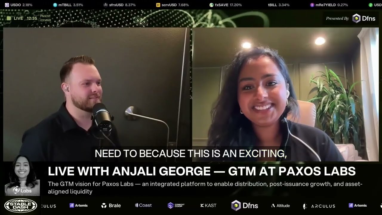 Paxos Labs - Private Stablecoin Payroll, USAD on Aleo, and Compliant DeFi Yield | Anjali George
