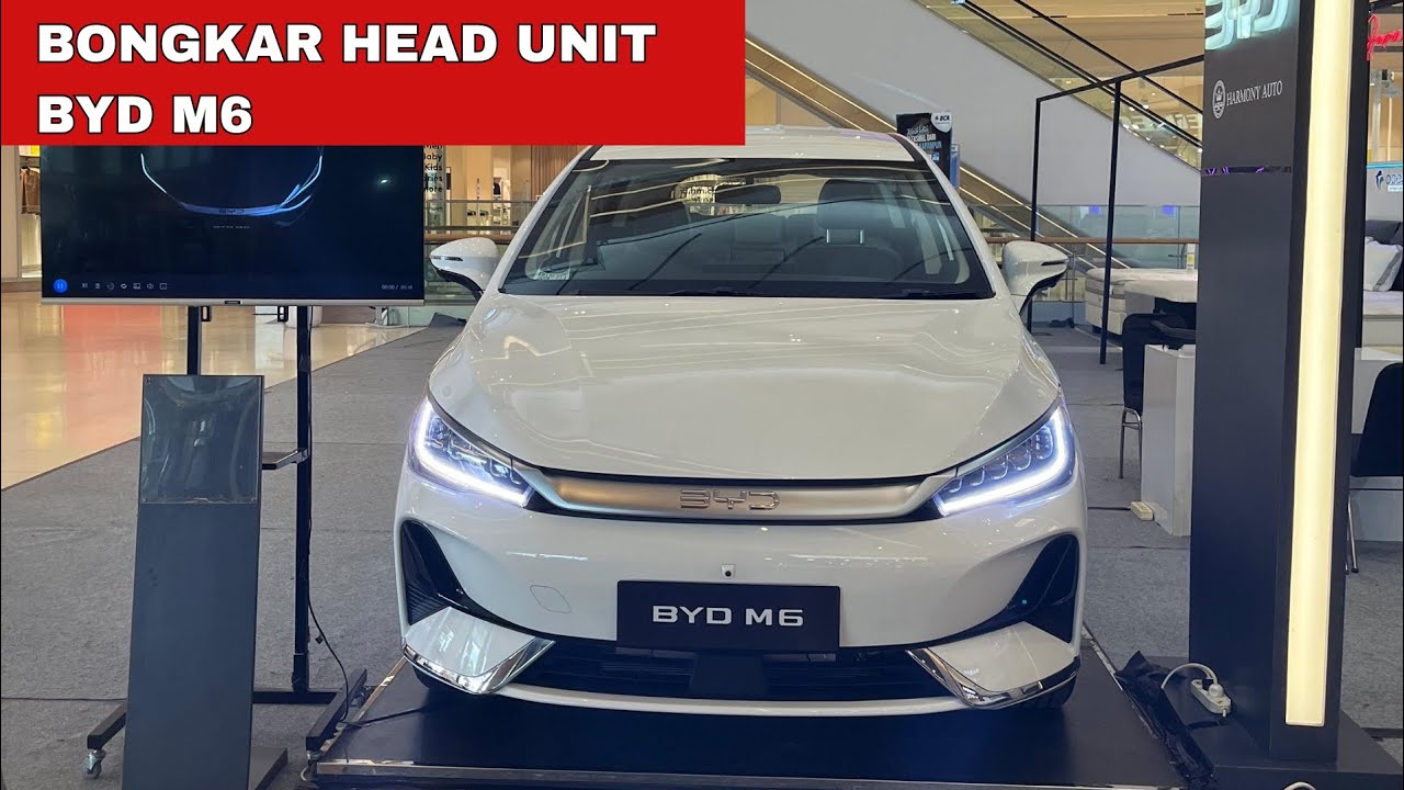 BONGKAR HEAD UNIT BYD M6 ‼️