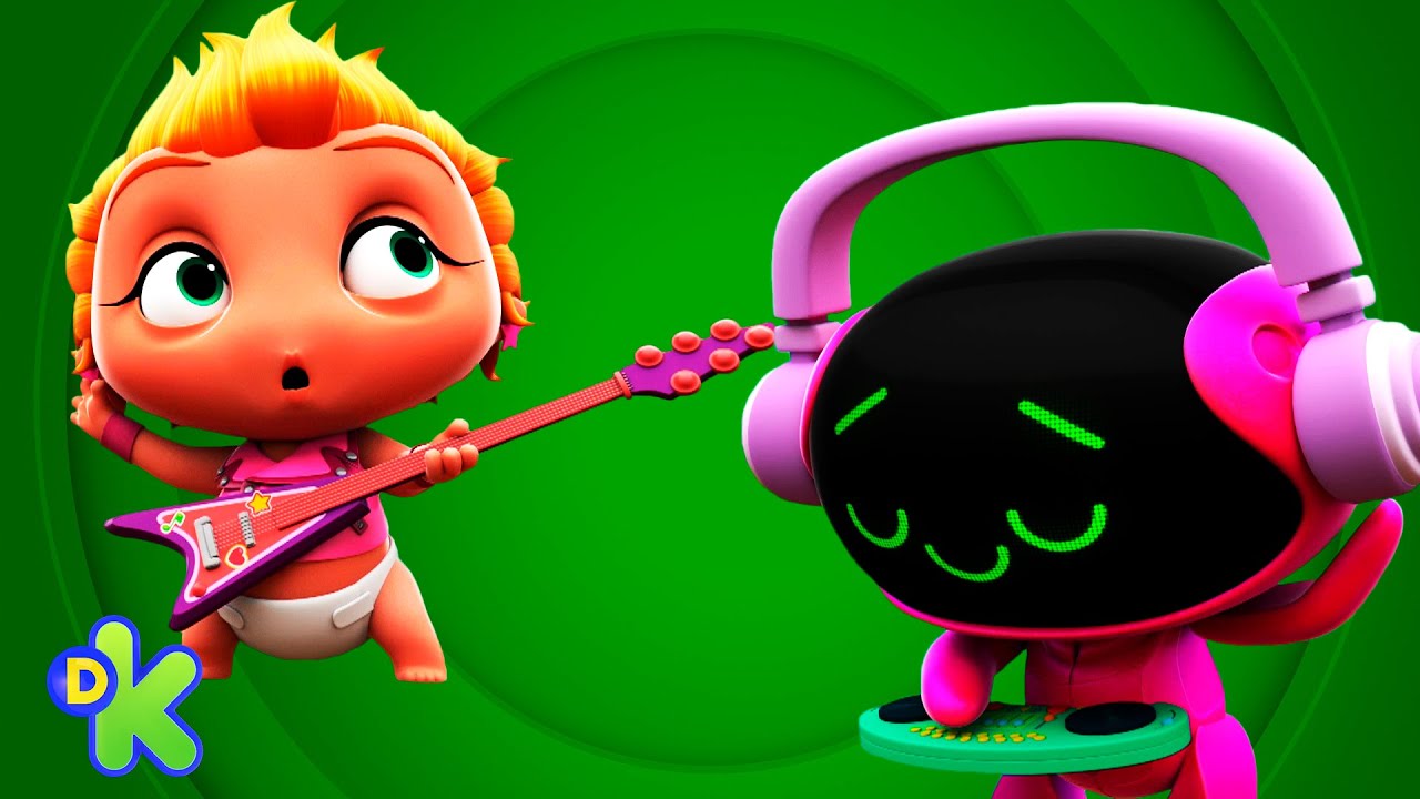 ¡Conoce nuevos instrumentos junto a los bebés! | Mini Beat Power Rockers | Discovery Kids