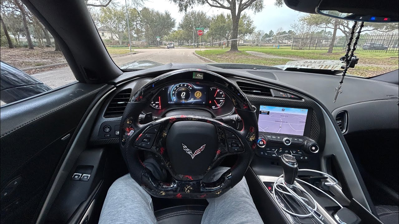 POV 700HP STINGRAY MORNING DRIVE 4k : Gym Motivation