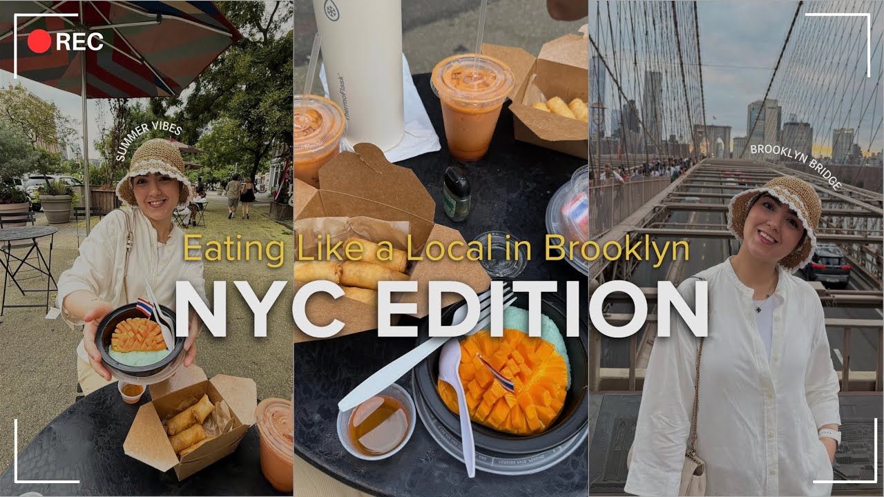 A Day in NYC | Brooklyn Tour, Skincare Routine, & Foodie Spots