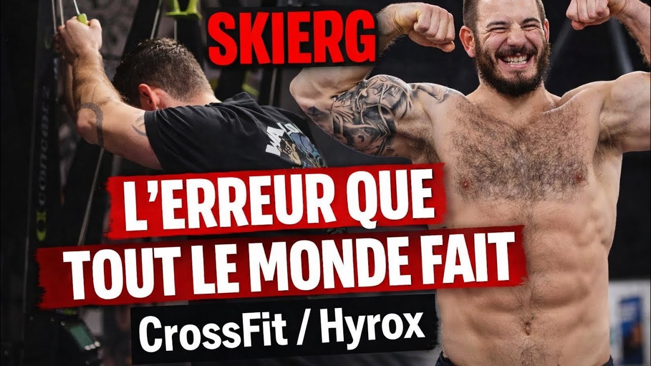 Tout le monde se trompe sur le SKIERG !! (Matt Fraser technique) 