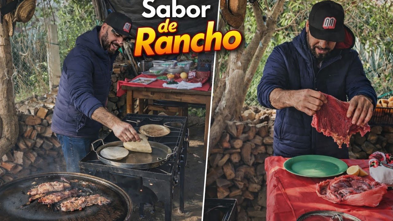 Asi Cocinaba Mi Abuela en el Rancho Frijoles Guisados y Tortillas Como Antes