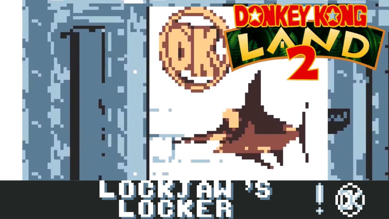 Donkey Kong Land 2 Lockjaw's Locker ! DK