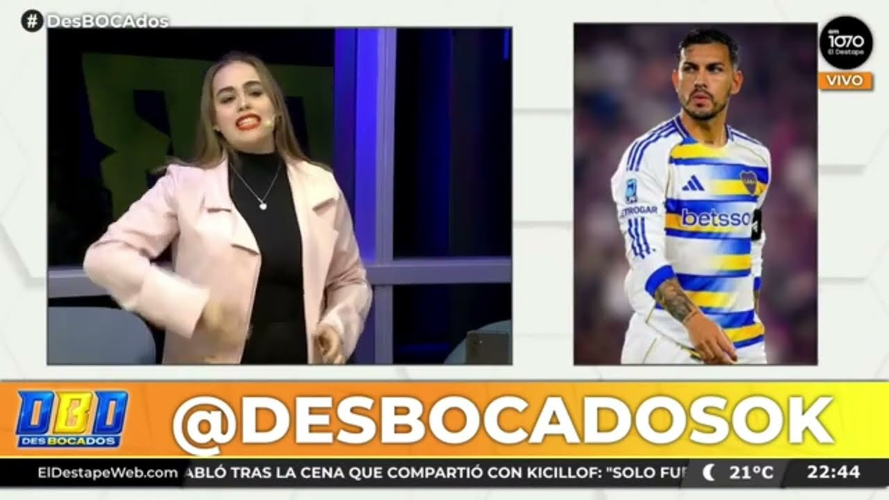 ANILLO DE ORO por #yammissargentina para LEANDRO PAREDES #desbocados por @ElDestapeDeportes 