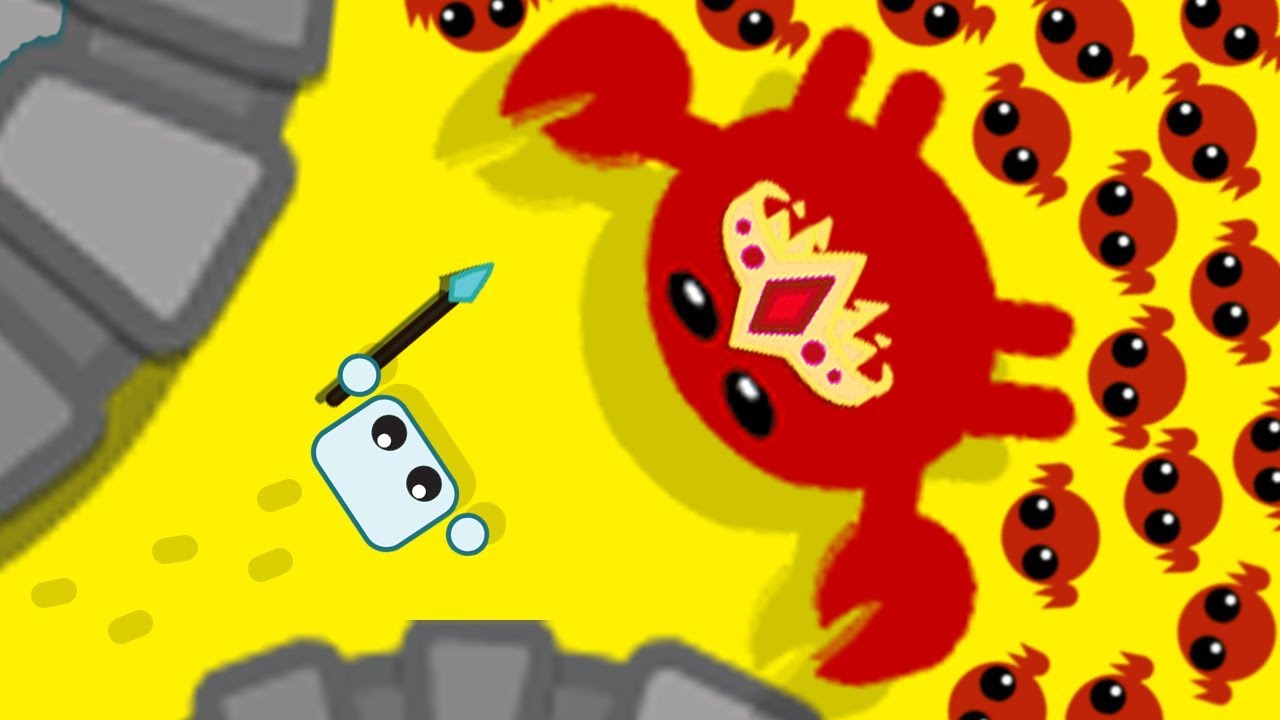 Нашел Короля Крабов в Starve.io