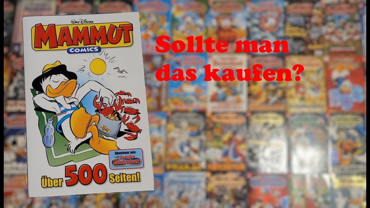 Sollte man LTB Mammut Comics kaufen? | Donald Duck & Co