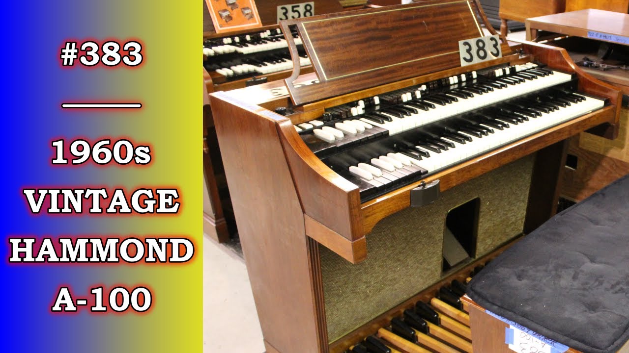 #383 | Hammond A-100 with Leslie 122-R at Keyboard Exchange International