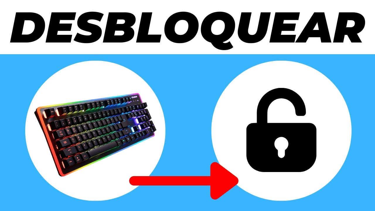 ✅ CÓMO DESBLOQUEAR LAS TECLAS DE MI TECLADO FÁCIL Y RÁPIDO 🔥(SOLUCIÓN 2026
)🔥