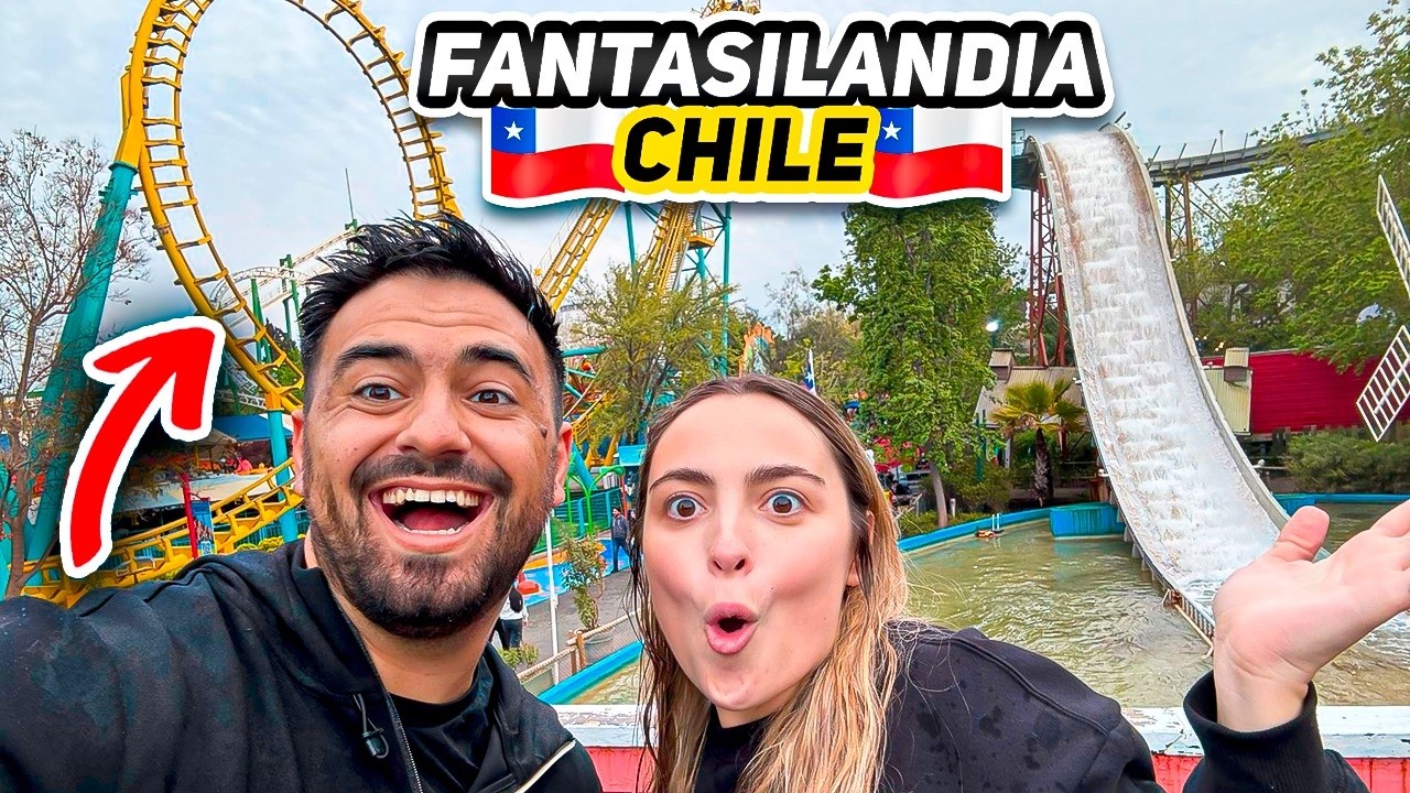 Así es el DISNEY de CHILE 🇨🇱🎢 Fantasilandia es espectacular 🤩