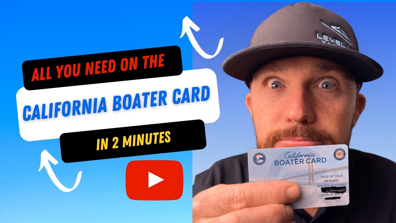 California Boater Card - EVERYTHING YOU NEED IN 2 MINUTES